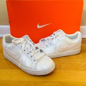 Nike Air Court Trainers Ribbon Tie Sneakers Rare